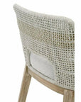 Tapestry Outdoor Barstool Rope & Teak-Outdoor Bar Stools-Essentials For Living-LOOMLAN