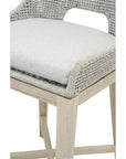 Tapestry Outdoor Counter Stool Rope & Teak-Outdoor Counter Stools-Essentials For Living-LOOMLAN