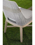 Tapestry Rope Outdoor Dining Chair 2PC-Outdoor Dining Chairs-Essentials For Living-LOOMLAN