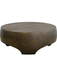 SUNPAN Tarsus Concrete Outdoor Round Coffee Table