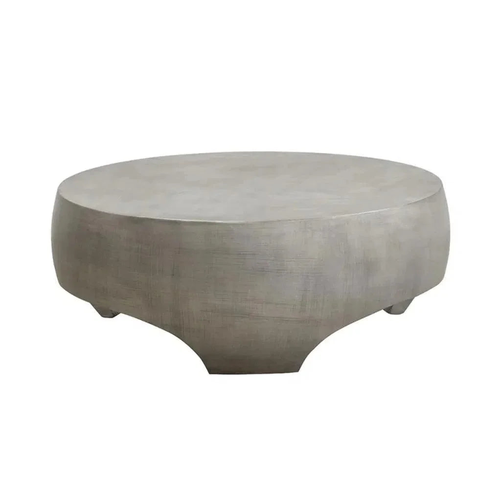 SUNPAN Tarsus Concrete Outdoor Round Coffee Table