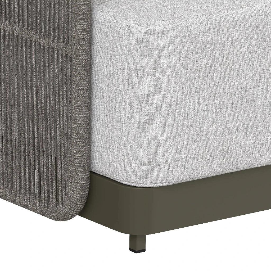 SUNPAN Tavira Fabric With Back Outdoor Couch