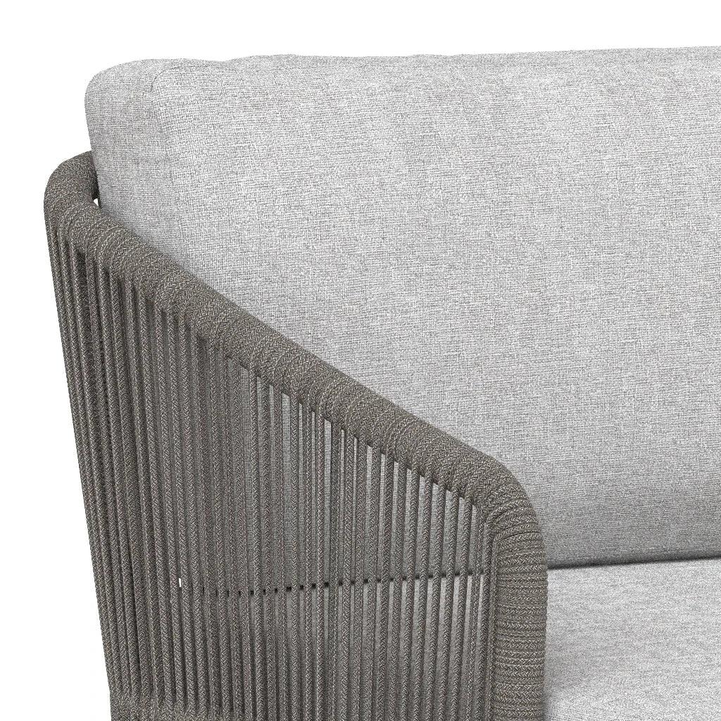 SUNPAN Tavira Fabric With Back Outdoor Couch