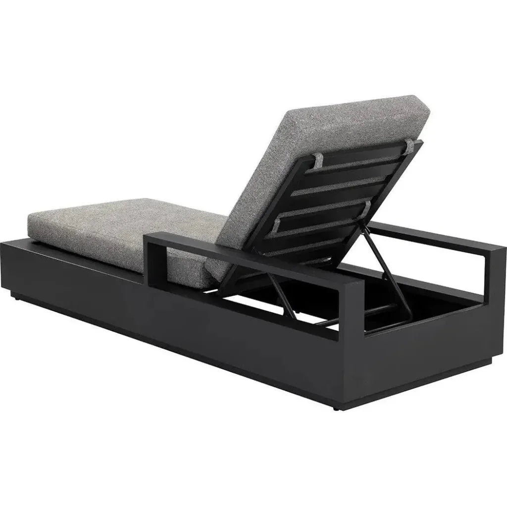 SUNPAN Tavira Lounger Lanikai Salt &amp; Pepper Outdoor Chair