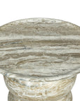 LH Home Temple Concrete Outdoor Side Table