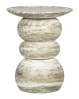 LH Home Temple Concrete Outdoor Side Table