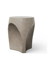 Thalia Concrete Made Outdoor Stool-Garden Stools-Urbia-LOOMLAN