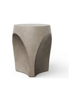 Thalia Concrete Made Outdoor Stool-Garden Stools-Urbia-Dark Grey-LOOMLAN