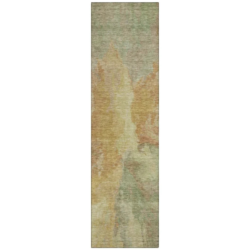 LOOMLAN Rugs Theodara Aloe Washable Indoor-Outdoor Rug