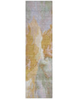 LOOMLAN Rugs Theodara Rust Washable Indoor-Outdoor Rug