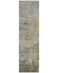 LOOMLAN Rugs Thornyx Pewter Washable Indoor-Outdoor Rug