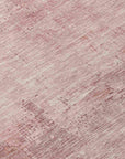 LOOMLAN Rugs Thornyx Pink Washable Indoor-Outdoor Rug
