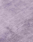 LOOMLAN Rugs Thornyx Purple Washable Indoor-Outdoor Rug