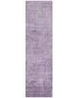 LOOMLAN Rugs Thornyx Purple Washable Indoor-Outdoor Rug