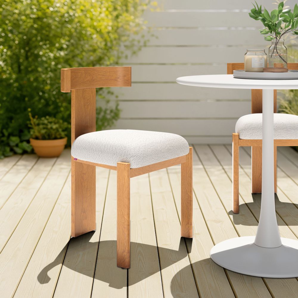 Zuo Modern Tiana Olefin Fabric Outdoor Dining Chair