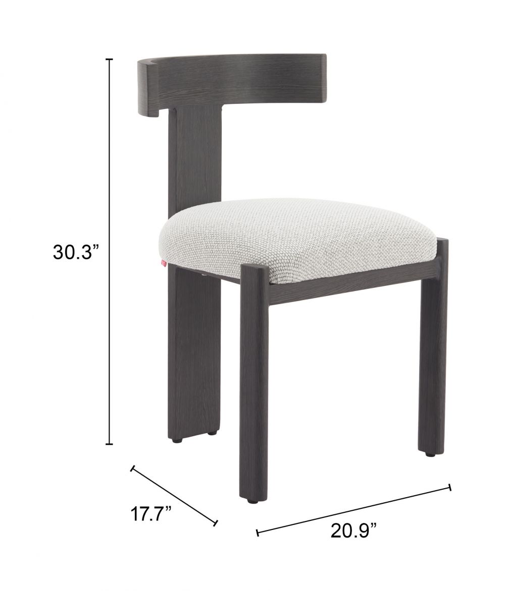 Zuo Modern Tiana Olefin Fabric Outdoor Dining Chair