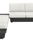 Zuo Modern Tien Olefin Fabric Outdoor Loveseat