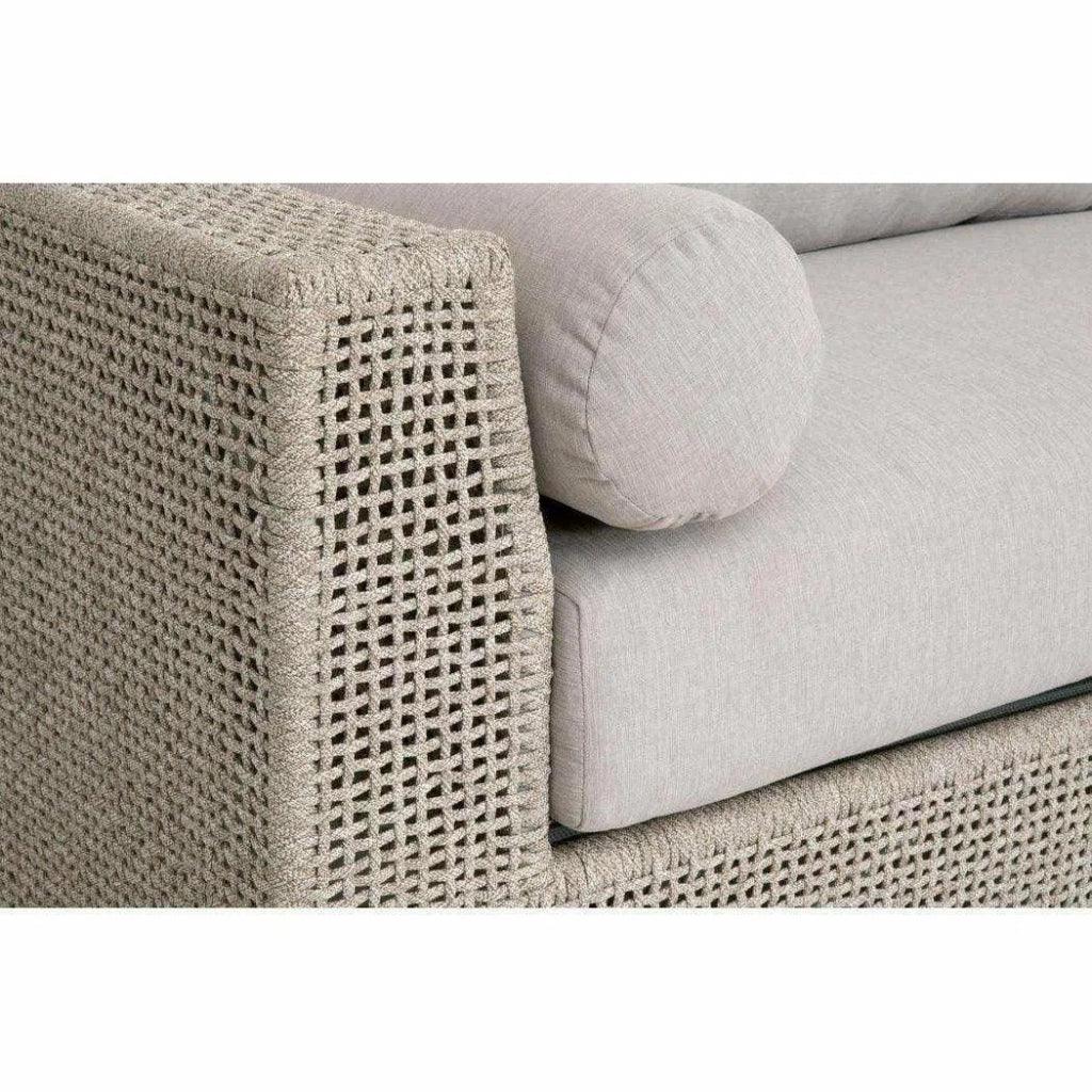 Essentials For Living Tropez 90" Olefin Fabric Outdoor Sofa