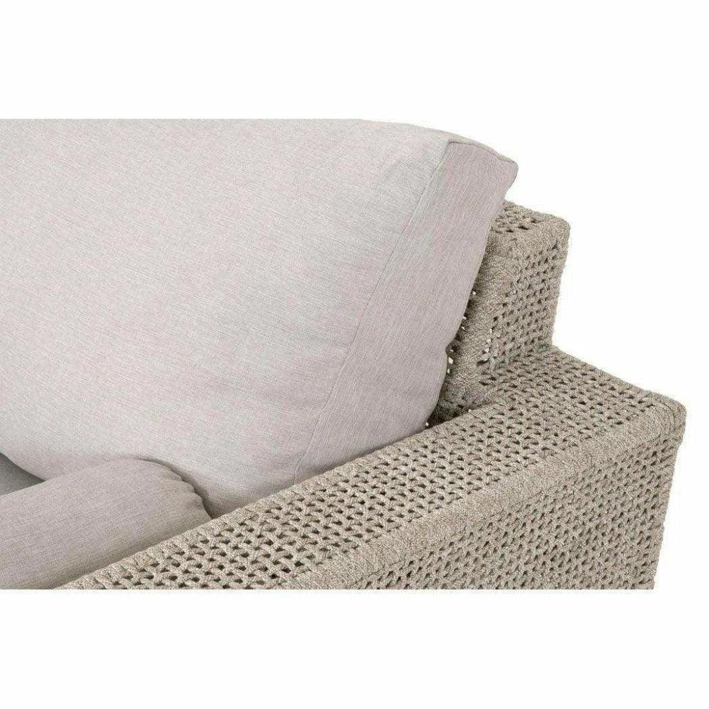 Essentials For Living Tropez 90" Olefin Fabric Outdoor Sofa