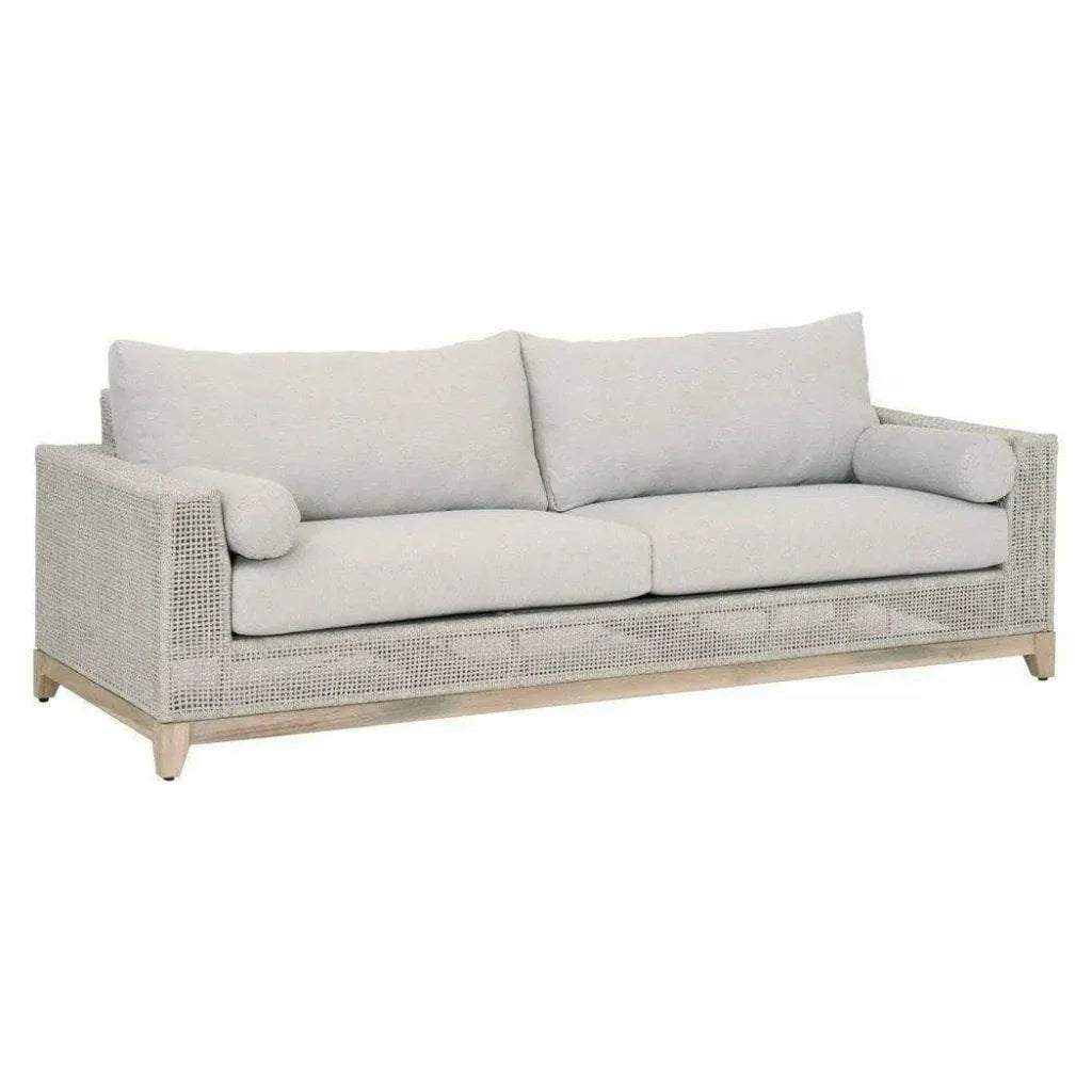 Essentials For Living Tropez 90" Olefin Fabric Outdoor Sofa