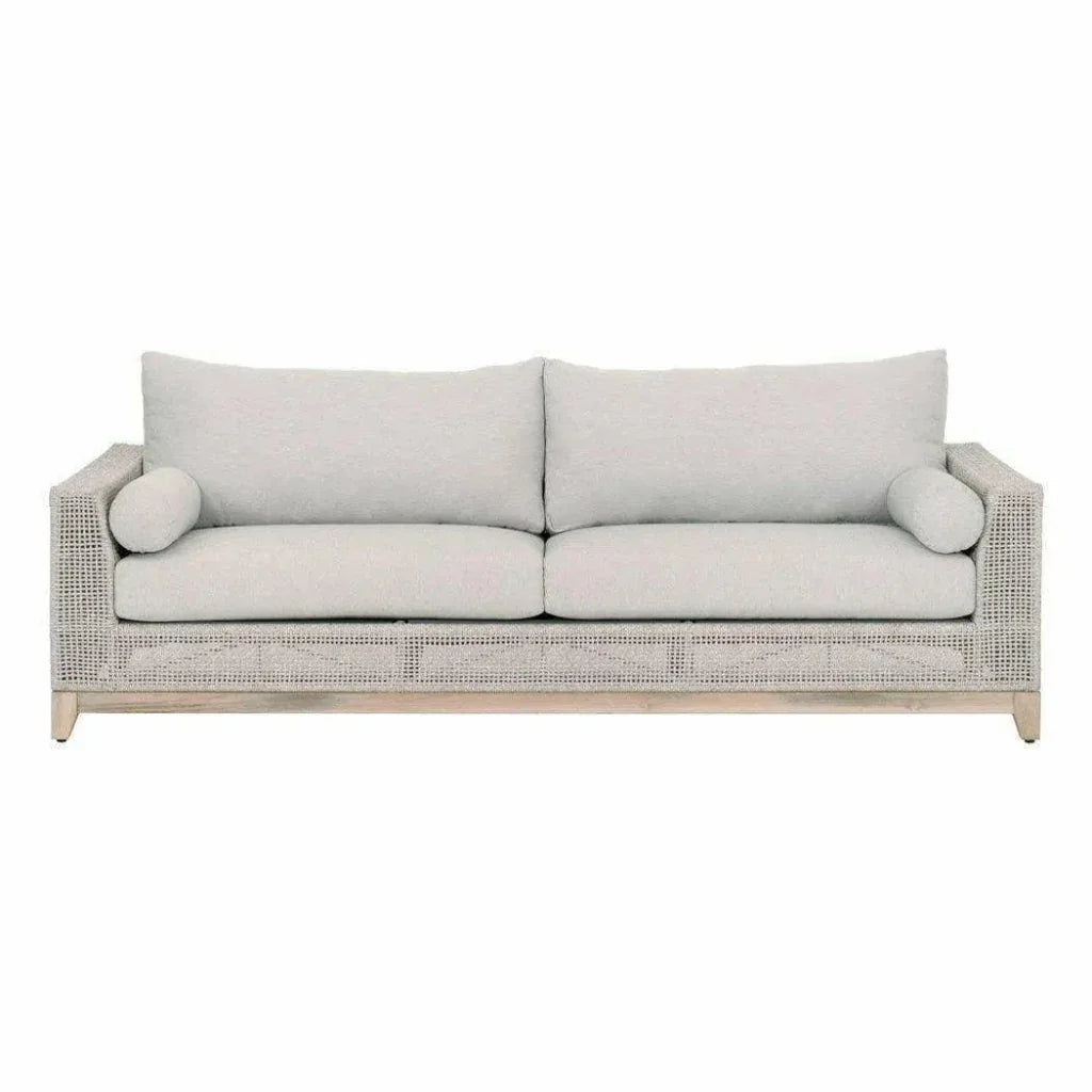 Essentials For Living Tropez 90" Olefin Fabric Outdoor Sofa