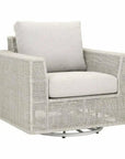 Tropez Outdoor Swivel Rocker Lounge Chair-Outdoor Lounge Chairs-Essentials For Living-LOOMLAN