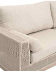 Essentials For Living Tropez 90" Olefin Fabric Outdoor Sofa