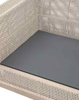 Essentials For Living Tropez 90" Olefin Fabric Outdoor Sofa