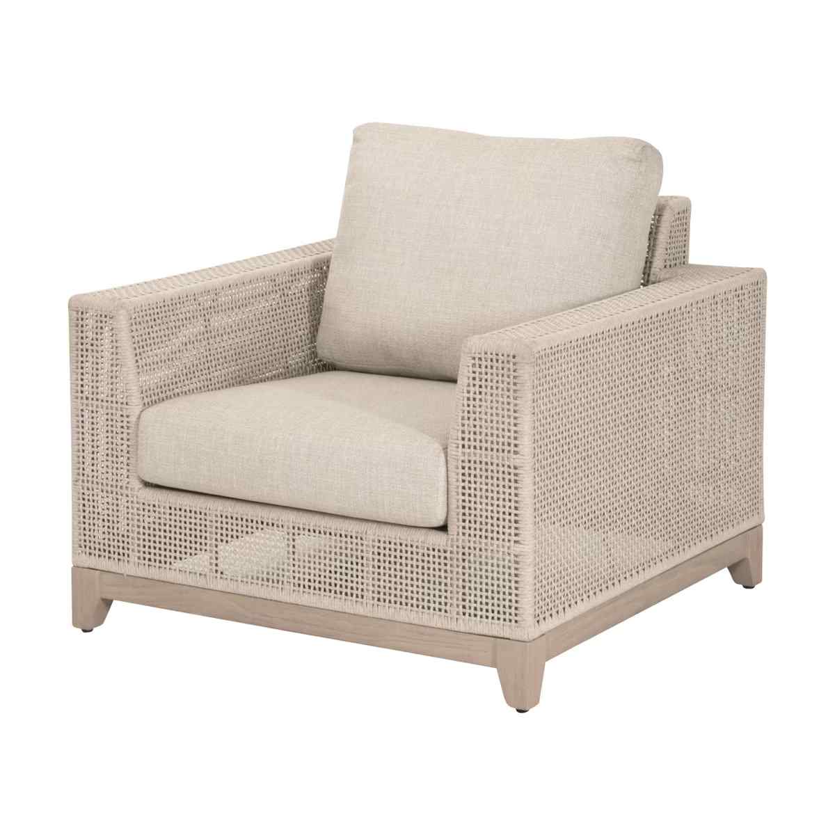 Tropez Olefin Fabric Outdoor Sofa Chair