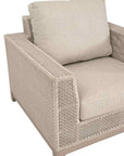 Tropez Olefin Fabric Outdoor Sofa Chair
