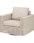 Tropez Olefin Fabric Swivel Outdoor Rocker