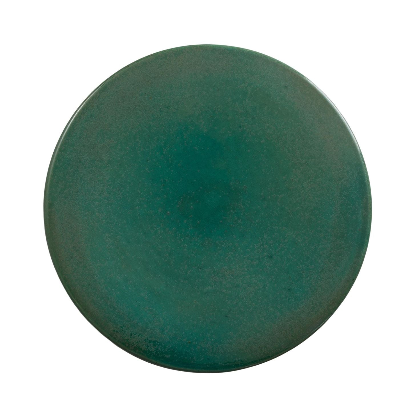 Emissary Two-Tone 14"Dia Ceramic Garden Stool