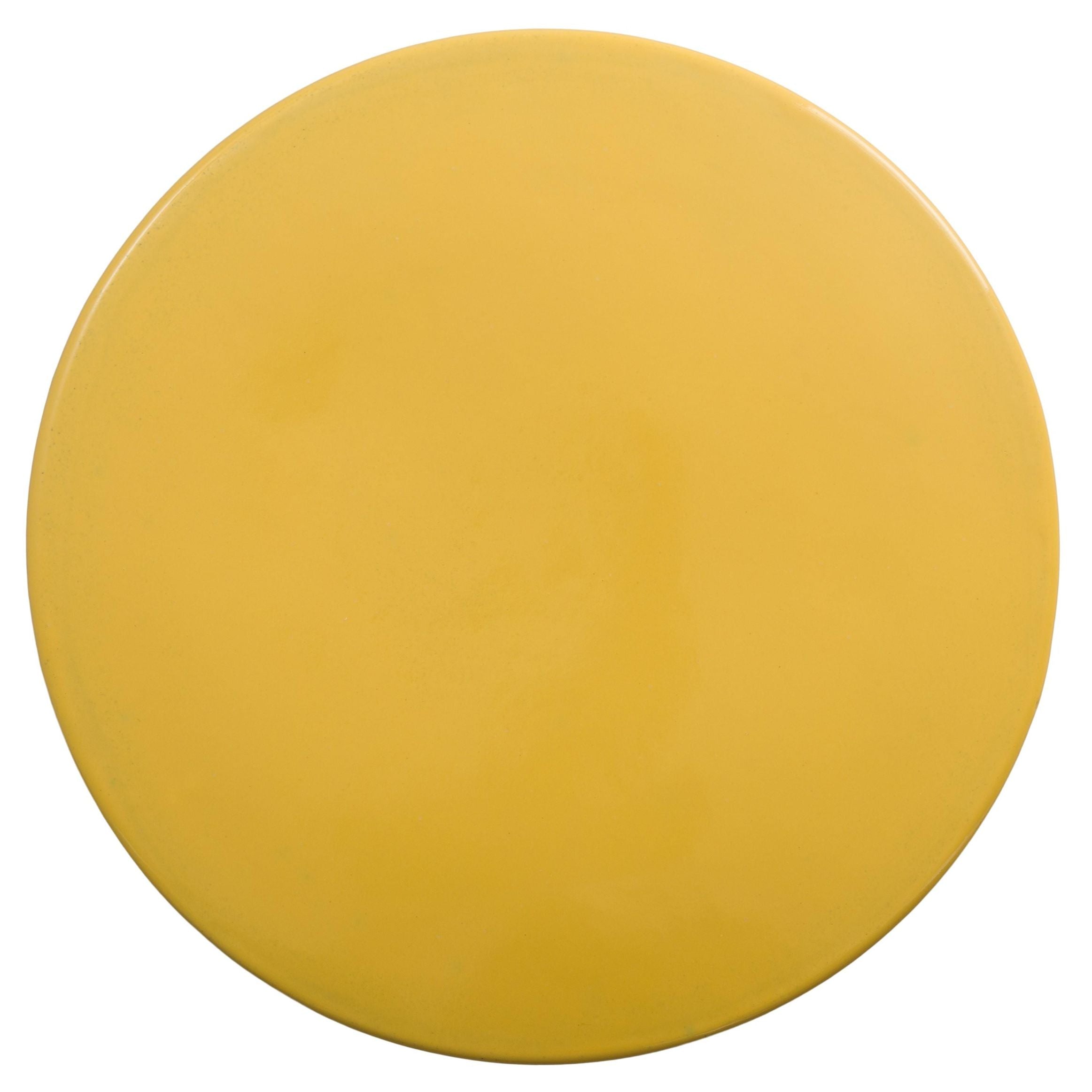 Emissary Two-Tone 18"Dia Ceramic Garden Stool