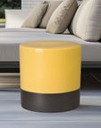 Emissary Two-Tone 18"Dia Ceramic Garden Stool