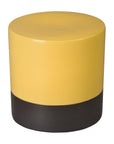 Emissary Two-Tone 18"Dia Ceramic Garden Stool