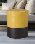 Emissary Two-Tone 22"H Ceramic Garden Stool