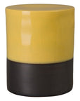 Emissary Two-Tone 22"H Ceramic Garden Stool
