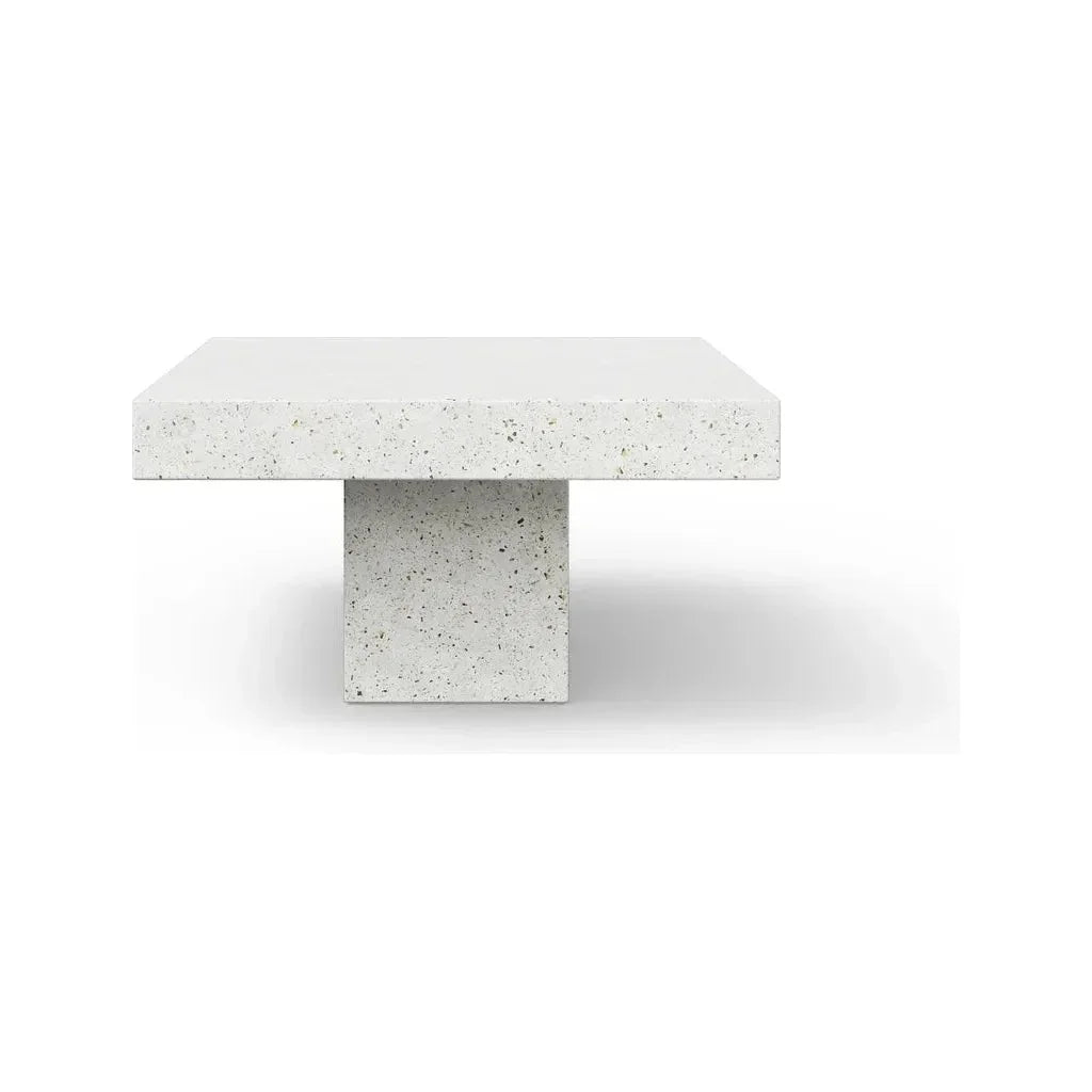 Urbia Una Minimalist Ivory Outdoor Coffee Table