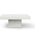 Urbia Una Minimalist Ivory Outdoor Coffee Table