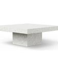 Urbia Una Minimalist Ivory Outdoor Coffee Table