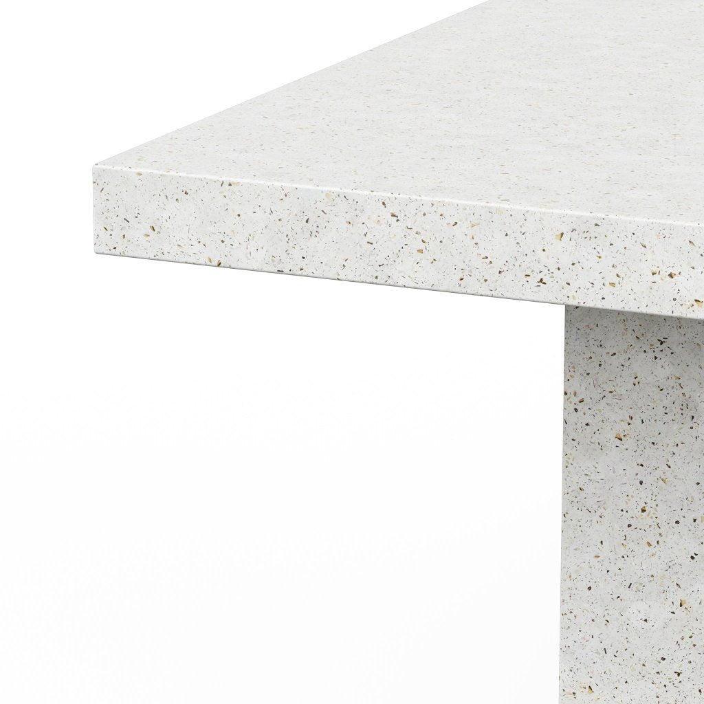 Una Concrete Made Outdoor Bar Height Table