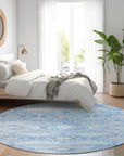 Addison Rugs Uraain Blue Washable Indoor-Outdoor Rug