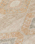 Addison Rugs Uraain Orange Washable Indoor-Outdoor Rug