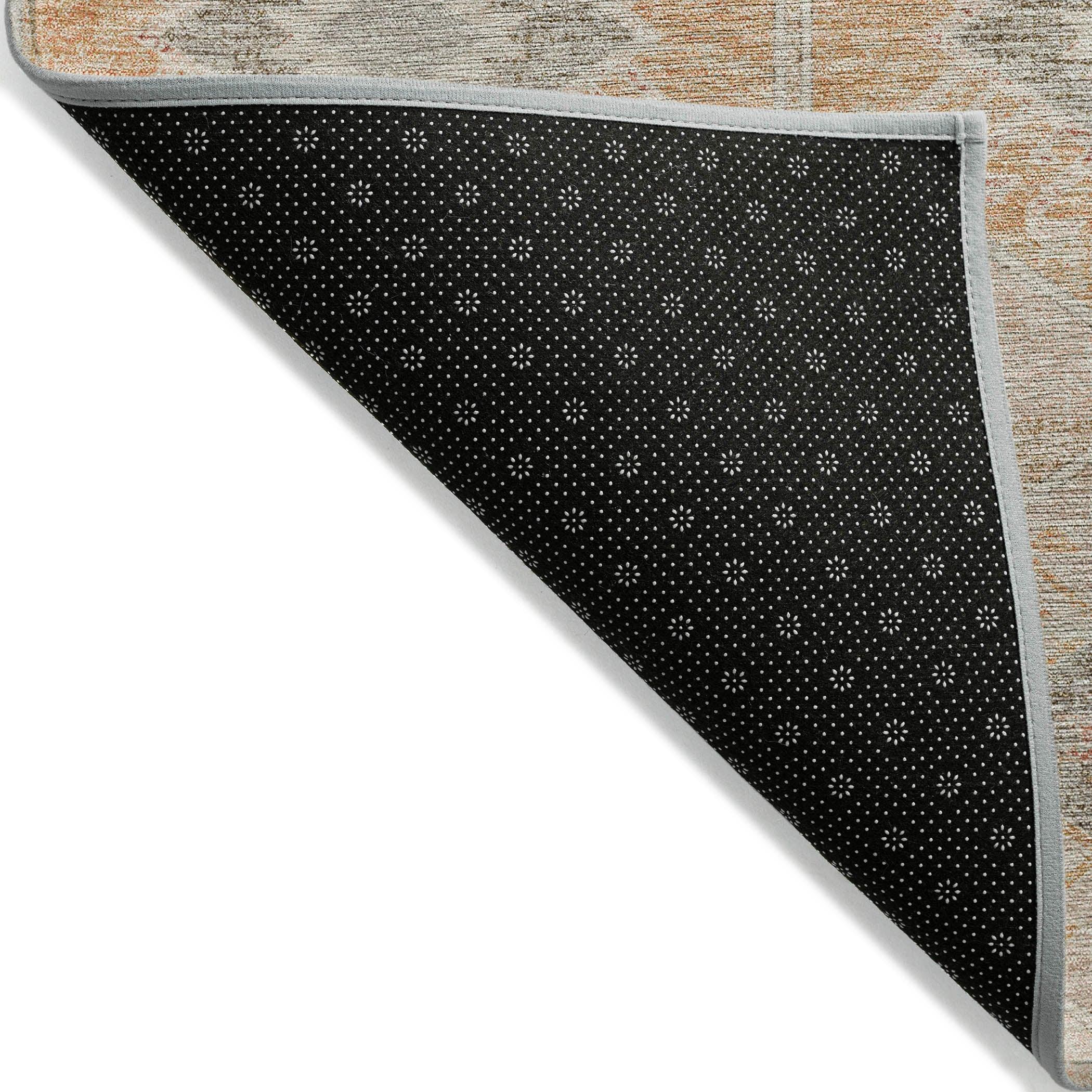 Addison Rugs Uraain Orange Washable Indoor-Outdoor Rug