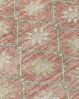 Addison Rugs Uraas Orange Washable Indoor-Outdoor Rug
