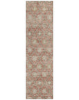 Addison Rugs Uraas Orange Washable Indoor-Outdoor Rug