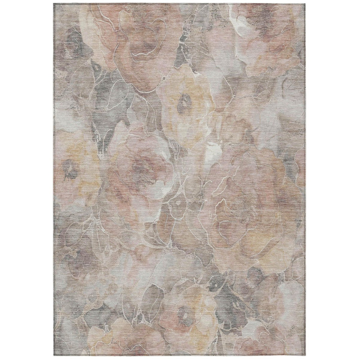 Addison Rugs Uraien Brown Washable Indoor-Outdoor Rug