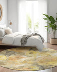 Addison Rugs Uraien Gold Washable Indoor-Outdoor Rug