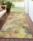 Addison Rugs Uraien Gold Washable Indoor-Outdoor Rug