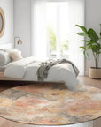 Addison Rugs Uraien Peach Washable Indoor-Outdoor Rug